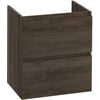 Saniselect Tonale Wastafelonderkast 60x51x65 cm Sepia Eiken
