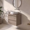 Ben Tendenza badmeubel incl. afdekblad 61x46x53,8cm congo bruin