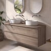 Ben Tendenza badmeubel incl. afdekblad 141x46x53,8cm congo bruin