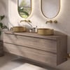Ben Tendenza badmeubel incl. afdekblad 161x46x53,8cm congo bruin