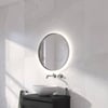 Ben Mimas Spiegel Ø 40x4 cm Geborsteld RVS