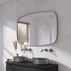 Ben Mirry Spiegel 120x4x80 cm Geborsteld Metal Black