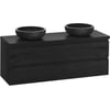 Ben Tendenza badmeubel incl. afdekblad 141x46x53,8cm nero