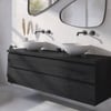 Ben Tendenza badmeubel incl. afdekblad 161x46x63,8cm nero