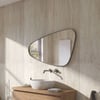 Ben Nature Spiegel 100x3,5x60 cm Geborsteld RVS