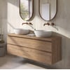 Ben Tendenza badmeubel incl. glans witte waskom 141x46x77,8cm sherwood