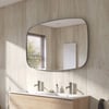 Ben Mirry Spiegel 120x4x80 cm Geborsteld RVS