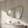Ben Nature Spiegel 120x3,5x70 cm Mat Goud