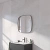 Ben Mirry Spiegel 60x4x60 cm Geborsteld Metal Black