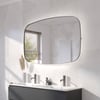 Ben Beau Spiegel 120x4x80 cm Geborsteld Metal Black