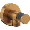 Duravit Wandaansluitbocht 5,5x10,2x5,5 cm Brons Geborsteld