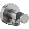 Duravit Wandaansluitbocht 5,5x10,2x5,5 cm RVS Geborsteld