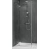 Ben Vivid Draaideur links 100x200 cm Chroom Helder Glas