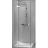 Ben Vivid Draaideur links 90x200 cm Mat Wit Helder Glas