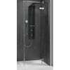 Ben Vivid Draaideur rechts 120x200 cm Geborsteld Nikkel Helder Glas