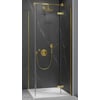 Ben Vivid Draaideur rechts 90x200 cm Geborsteld Messing Helder Glas
