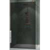 Ben Vivid Inloopdouche 120x200 cm Geborsteld Koper Grijs Glas