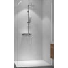 Ben Vivid Inloopdouche 140x200 cm Mat Wit Helder Glas