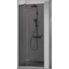 Ben Vivid Nisdraaideur links 100x200 cm Geborsteld Zwart Grijs Glas
