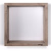 Looox Wooden Collection wand box met achterplaat wit eiken/mat wit