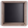 Looox Wooden Collection wand box met achterplaat mat zwart eiken/mat zwart