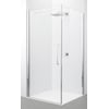 Novellini Young 2.0 Zijwand 89x200 cm Chroom / Helder Glas