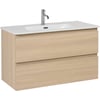 Saniselect Alba Meubelset 91x46,5x56,6 cm Naturel Eiken