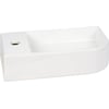 Saniselect Orbido Wastafel 40x22x10 cm Glans Wit