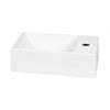 Ben Stelvio Fontein 40x23x12 cm 1 krg rechts Mat Wit