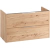 Saniselect Luca Wastafelonderkast 100x45x60 cm Naturel Eiken