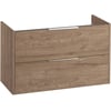 Saniselect Luca Wastafelonderkast excl. greep 100x50,5x60 cm Toffee
