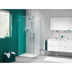 Sealskin Get Wet I AM zijwand 100x200 cm chroom/zilver hoogglans helder glas