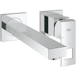 Grohe afkset 2-gats wand wastafelkraan 230 mm.