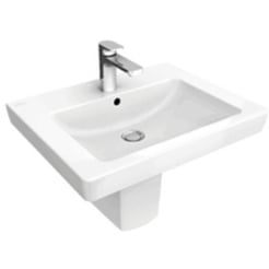 Villeroy &amp; Boch Subway 2.0 Meubelwastafel 60x47cm Wit