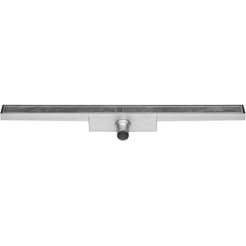 Easy Drain Compact 50 tegel douchegoot 70 x 6 cm enkel RVS