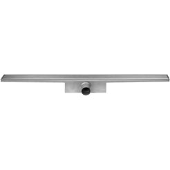 Easy Drain Compact Zero afvoergoot 90 x 6 cm. zijaansluiting Rvs