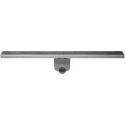 Easy Drain Tegeldrain tegel afvoergoot 9,8x80cm. met sifon (tgl.roosterd.12mm Rvs)