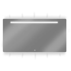 Looox Ml-line spiegel 140x70 led verl.onder+boven+geintegreerd