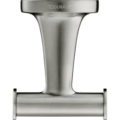 Duravit Starck T Handdoekhaak Dubbel 6x7,6x5 cm RVS Geborsteld