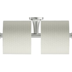 Duravit Starck T Closetrolhouder 25,5x7,6x5 cm RVS Geborsteld