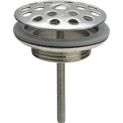 Viega font-wast.plug vlak rooster 11/4&quot;-60 RVS / Mat Nikkel