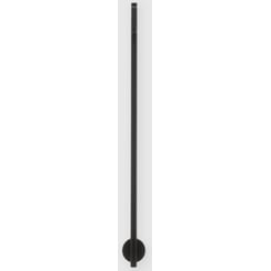 Vasco Spike Elektrische Radiator 2,2x2,2x91,5cm Jet Black