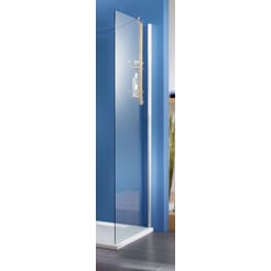 Ben Moon Zijwand 70x200cm Chroom / Helder Glas