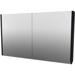 Saniselect Spiegelkast 100x14x60 cm Charcoal Oak