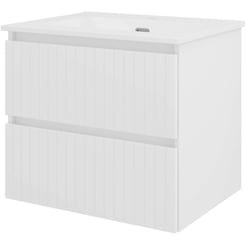Huismerk Meubelset 60x46x54 cm Glans Wit