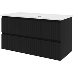 Saniselect Meubelset 100x46x54 cm Mat Zwart