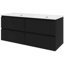 Saniselect Meubelset 120x46x54 cm Mat Zwart