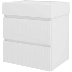 Saniselect Meubelset 60x46x65 cm Hoogglans Wit