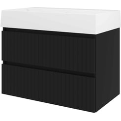 Saniselect Meubelset 80x46x65 cm Mat Zwart