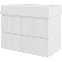 Saniselect Meubelset 80x46x65 cm Hoogglans Wit